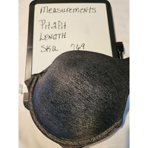 Adore Me Abellinaa Contour Plus Gray Bra 38DD Underwire NWT - Picture 7 of 7